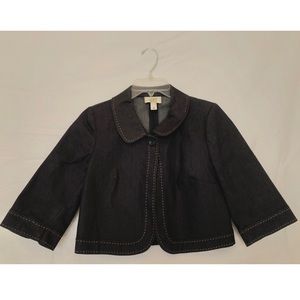Women’s Cropped Jean Jacket